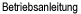 Betriebsanleitung